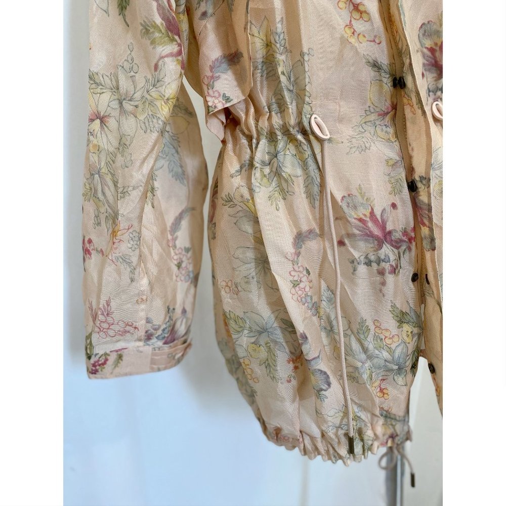 Ralph Lauren Purple Label Silk Organza Floral Orch - Picture 5 of 15